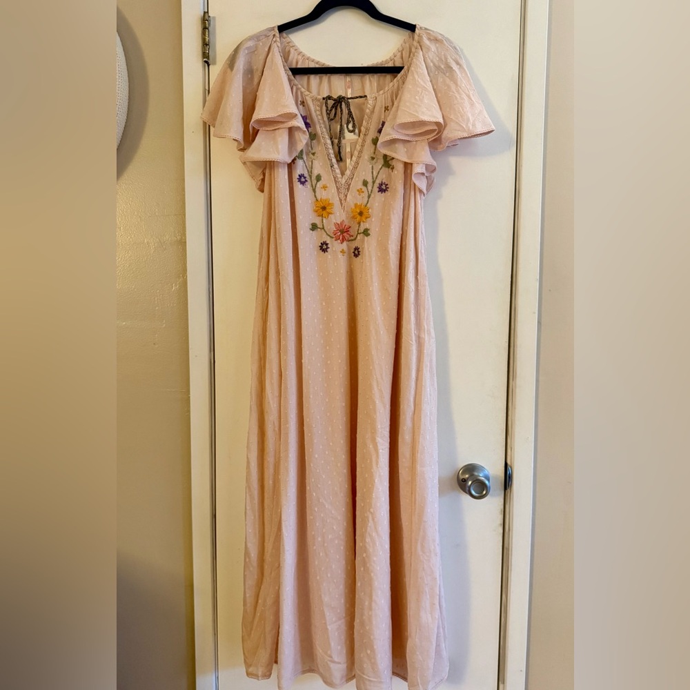 Free People Savannah Rose Midi Dress - Picture 4 of 8